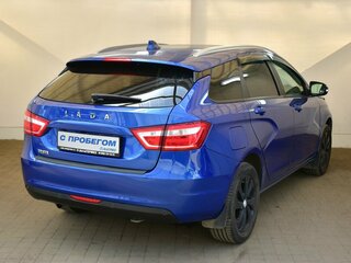 2022 Lada (ВАЗ) Vesta SW I, синий, 1190000 рублей, вид 4
