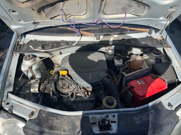 2006 Renault Logan I, серый, 150000 рублей - вид 8