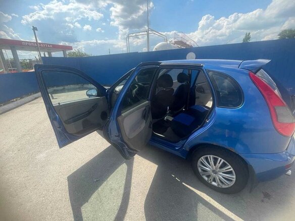 2006 Lada (ВАЗ) Kalina I, синий, 250000 рублей - вид 3