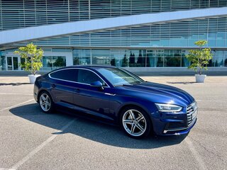 2019 Audi A5 II (F5), синий, 2830000 рублей, вид 3