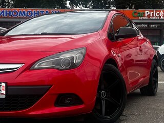 2012 Opel Astra GTC J Рестайлинг, красный, 630000 рублей, вид 2