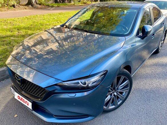 2019 Mazda 6 III (GJ) Рестайлинг 2, синий, 2100000 рублей - вид 8
