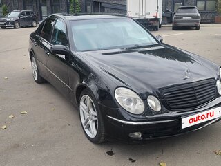 2005 Mercedes-Benz E-Класс 350 III (W211, S211), чёрный, 730000 рублей, вид 2