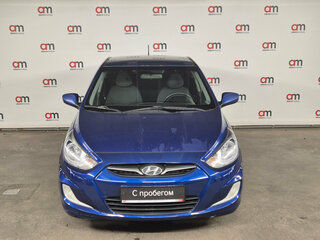 2011 Hyundai Solaris I, синий, 499000 рублей, вид 2