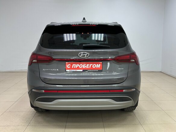 2020 Hyundai Santa Fe IV Рестайлинг, серый - вид 4