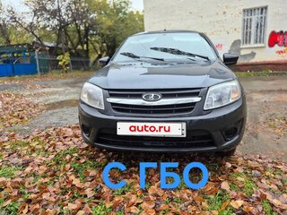 2017 Lada (ВАЗ) Granta I, серебристый, 400000 рублей, вид 1