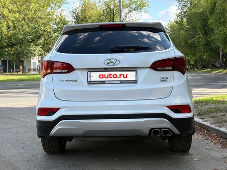 2016 Hyundai Santa Fe III Рестайлинг, белый, 2050000 рублей, вид 5