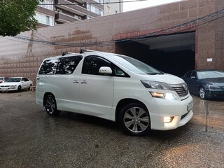 2009 Toyota Vellfire I, белый, 1990000 рублей, вид 2