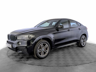 2017 BMW X6 30d II (F16), синий, 4710000 рублей, вид 1