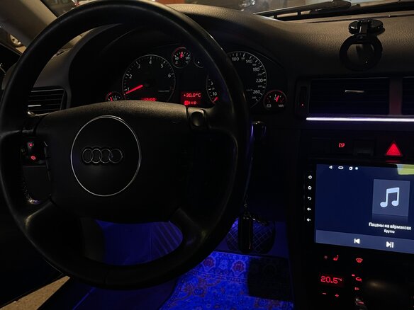 2003 Audi A6 II (C5) Рестайлинг, синий, 598000 рублей - вид 12