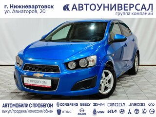 2012 Chevrolet Aveo II, синий, 450000 рублей, вид 1