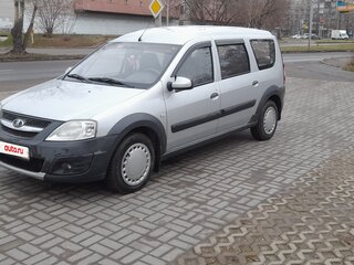 2014 Lada (ВАЗ) Largus I, серебристый, 580000 рублей, вид 1