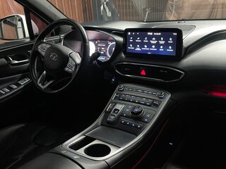 2020 Hyundai Santa Fe IV Рестайлинг, белый, 2500000 рублей, вид 3
