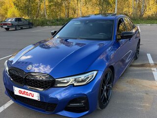 2019 BMW 3 серии M340i xDrive VII (G2x), синий, 4300000 рублей, вид 2