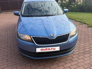 2014 Skoda Rapid I, голубой, 1100000 рублей, вид 1