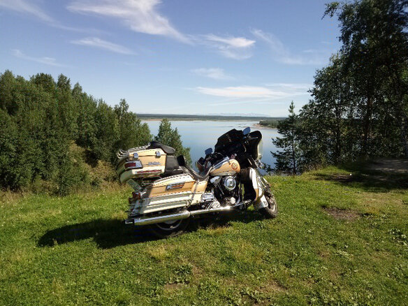 1995 Harley-Davidson Electra Glide, белый, 550000 рублей - вид 10