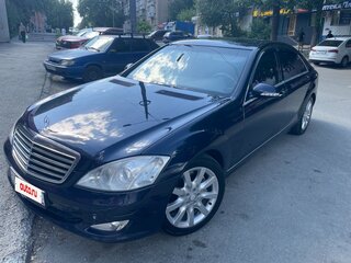 2008 Mercedes-Benz S-Класс 500 Long V (W221), синий, 1490000 рублей, вид 1
