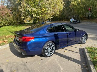 2020 BMW 5 серии 530d xDrive VII (G30/G31/G38), синий, 5100000 рублей, вид 3