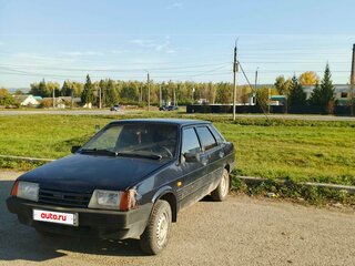 1997 Lada (ВАЗ) 21099, синий, 57000 рублей, вид 2