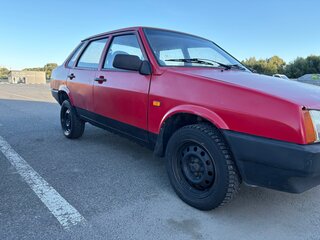 1995 Lada (ВАЗ) 21099, красный, 65000 рублей, вид 3