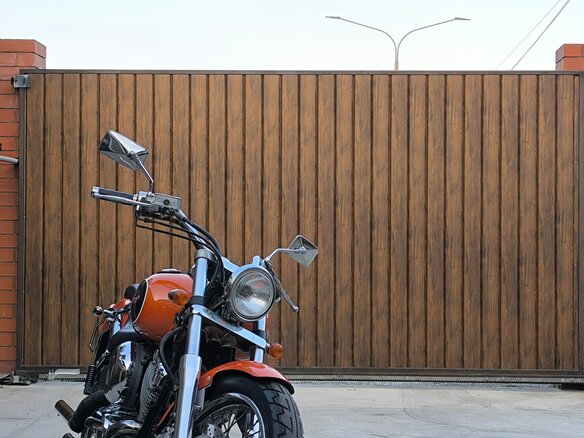 1996 Yamaha XVS400 Drag Star, оранжевый, 335000 рублей - вид 8
