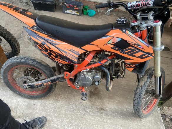 2024 JMC 150 MX, оранжевый, 50000 рублей - вид 3