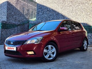 2010 Kia Ceed I Рестайлинг, красный, 930000 рублей, вид 1