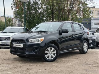 2013 Mitsubishi ASX I, чёрный, 469000 рублей, вид 1