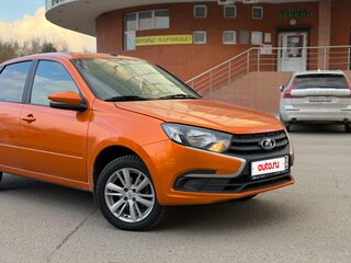 2022 Lada (ВАЗ) Granta I Рестайлинг, оранжевый, 850000 рублей, вид 2