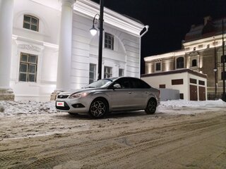 2008 Ford Focus II Рестайлинг, серебристый, 450000 рублей, вид 2
