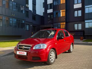 2008 Chevrolet Aveo I Рестайлинг, красный, 310000 рублей, вид 1