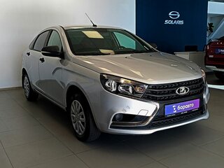 2017 Lada (ВАЗ) Vesta I, серебристый, 770000 рублей, вид 3
