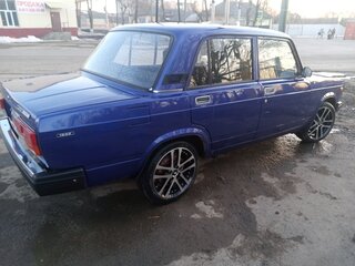 2001 Lada (ВАЗ) 2107, голубой, 320000 рублей, вид 1