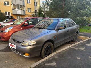 1998 Hyundai Accent I, фиолетовый, 150000 рублей, вид 1
