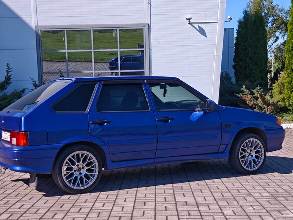 2010 Lada (ВАЗ) 2114, синий, 260000 рублей - вид 8