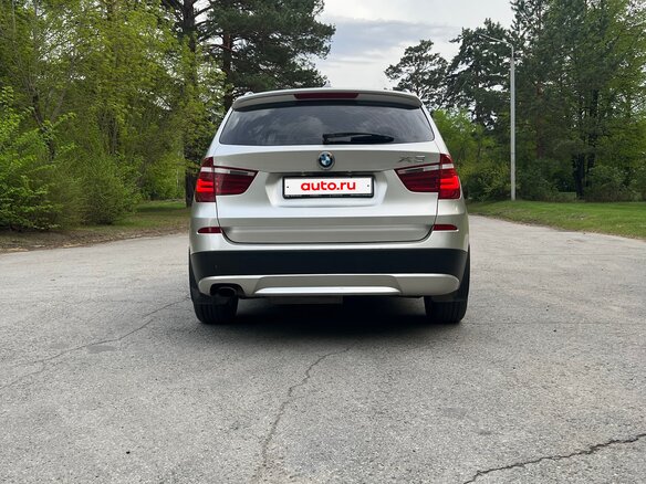2011 BMW X3 20d xDrive II (F25), серебристый, 1780000 рублей - вид 8