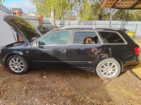 2007 Audi A4 8V III (B7), чёрный, 610000 рублей - вид 8