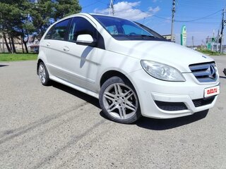 2010 Mercedes-Benz B-Класс 200 I (W245) Рестайлинг, белый, 750000 рублей, вид 5