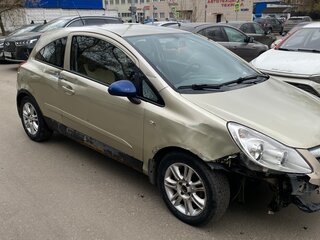 2007 Opel Corsa D, жёлтый, 170000 рублей, вид 4