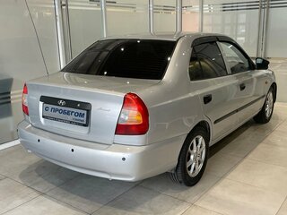 2010 Hyundai Accent ТагАЗ II, серебристый, 349000 рублей, вид 4
