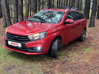 2019 Lada (ВАЗ) Vesta SW I, красный, 899000 рублей, вид 1