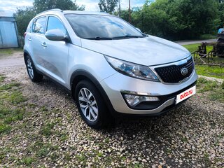 2014 Kia Sportage III, серебристый, 1390000 рублей, вид 3