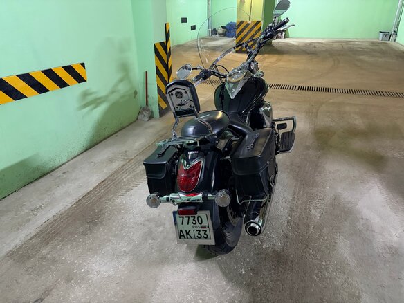 2011 Yamaha XVS950, чёрный - вид 19
