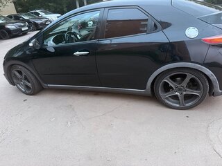 2008 Honda Civic AMT VIII Рестайлинг, чёрный, 750000 рублей, вид 4