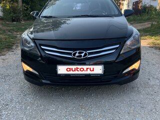 2015 Hyundai Solaris I Рестайлинг, чёрный, 1050000 рублей, вид 3