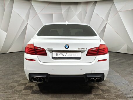 2013 BMW 5 серии 535i xDrive VI (F10/F11/F07) Рестайлинг, белый, 2399000 рублей, вид 4
