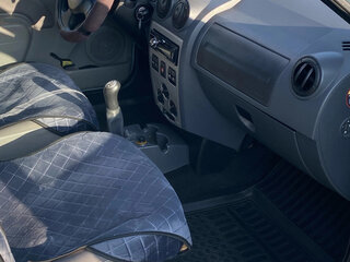 2007 Renault Logan I, серебристый, 340000 рублей, вид 5