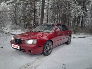 2001 Hyundai Elantra III (XD), красный, 380000 рублей, вид 3