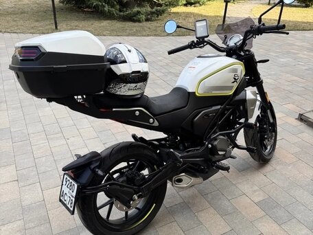2024 CFMoto 300CL-X, белый, 327000 рублей, вид 4