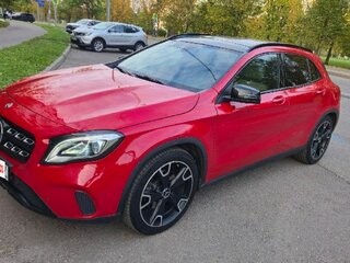 2018 Mercedes-Benz GLA 250 I (X156) Рестайлинг, красный, 3400000 рублей, вид 2